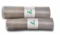 Müllsäcke 70l 575x1000 transparent 25 Stk./ Rolle