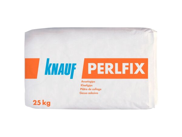 Perlfix 25kg Leichtgängiger Spezialkleber auf Gipbas.