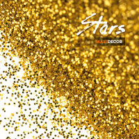 Maxidecor Stars 0,04kg, gold GL-02