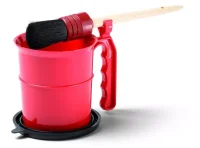 Farbbecher inkl. Deckel