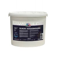 VIVACOLOR Silikon Fassadenfarbe 15l weiss