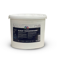 VIVACOLOR Silikat Fassadenfarbe 15l weiss
