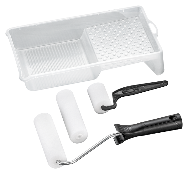 Schaumwalzen Lackier-Set 6-tlg
