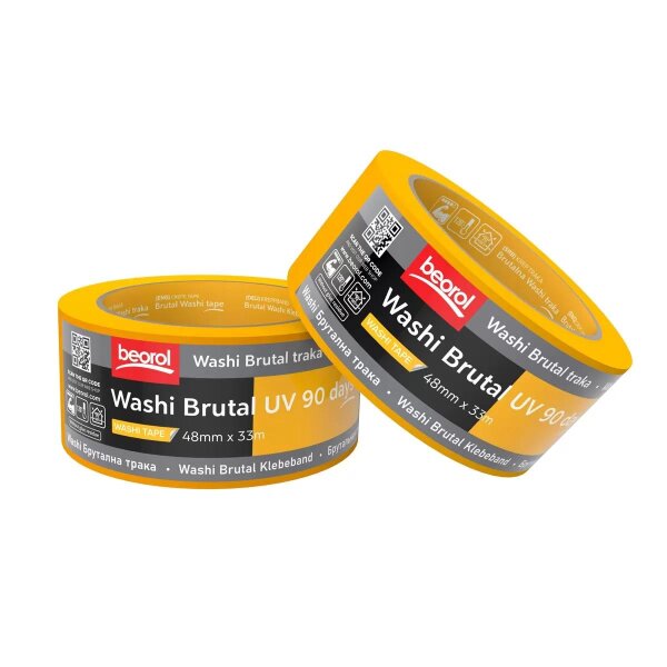 Brutalband 90 Tage UV (Washi-Papier) 48mm x 33m