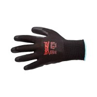 Bunter Handschuh schwarz Größe XL