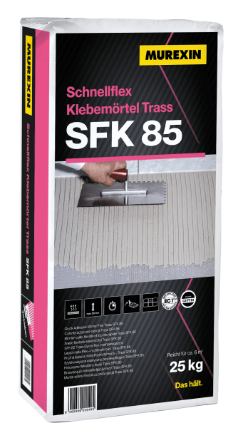 MUREXIN Schnellflex SFK 85 Express Fliesenkleber S1 grau  - 25kg