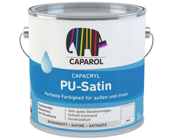 Capacryl PU-Satin Weiss 0,375l