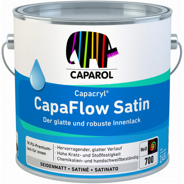 Capacryl CapaFlow Satin weiss 0,735l