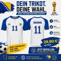 Bosnien Trikot - WM 2026