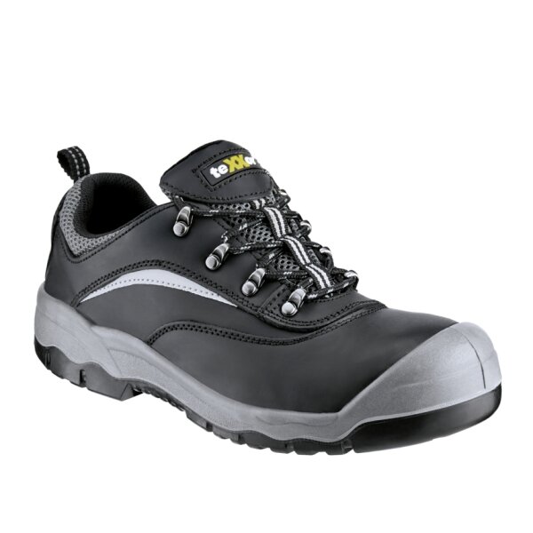 teXXor® S3-Sicherheitshalbschuhe PERPIGNAN schwarz/grau Gr: 44