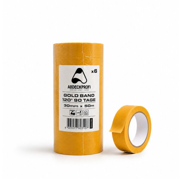 ABDECKPROFI Goldband 120° 90 Tage 30mm x 50m
