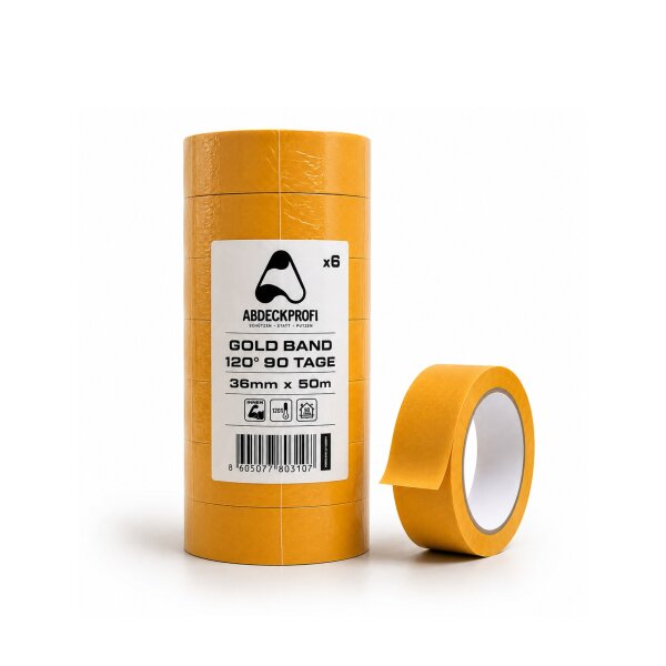 ABDECKPROFI Goldband 120° 90 Tage 36mm x 50m
