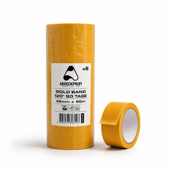 ABDECKPROFI Goldband 120° 90 Tage 48mm x 50m
