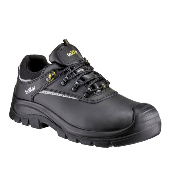 teXXor® S3-Sicherheitshalbschuhe COLMAR schwarz/grau Gr: 43